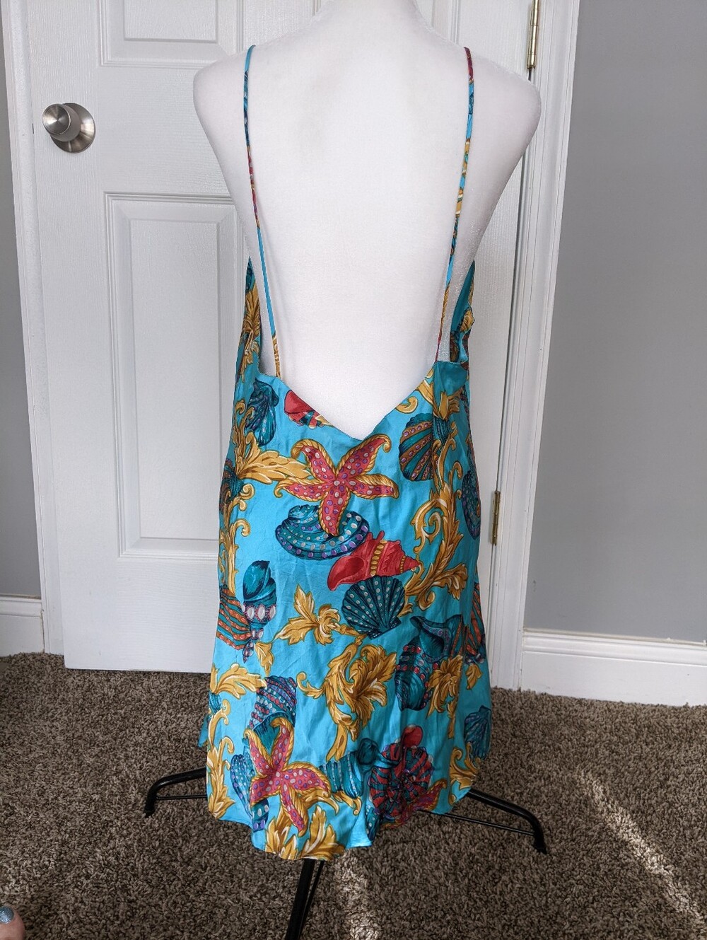 Vintage Victoria's Secret Silk Nightgown/Panties Set L - Picture 2 of 16